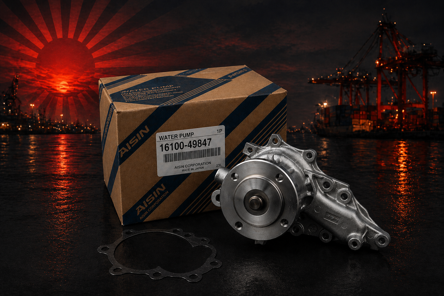 AISIN Water pump WPT-038V W/O Coupling