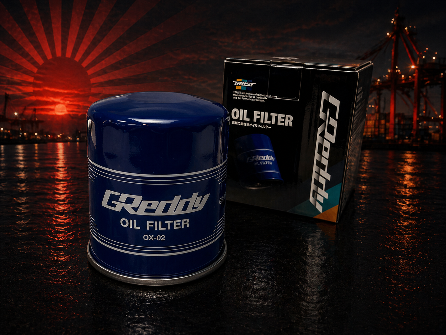 GReddy OX-02 Oil Filter l 3/4"-16 UNF