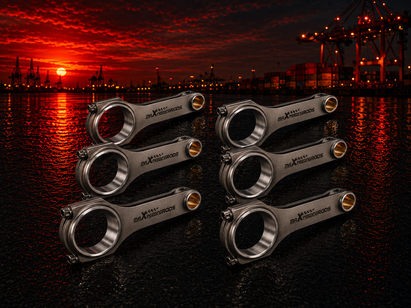 Maxpeedingrods Forged Connecting Rods for Toyota 1JZ-GE / 1JZ-GTE