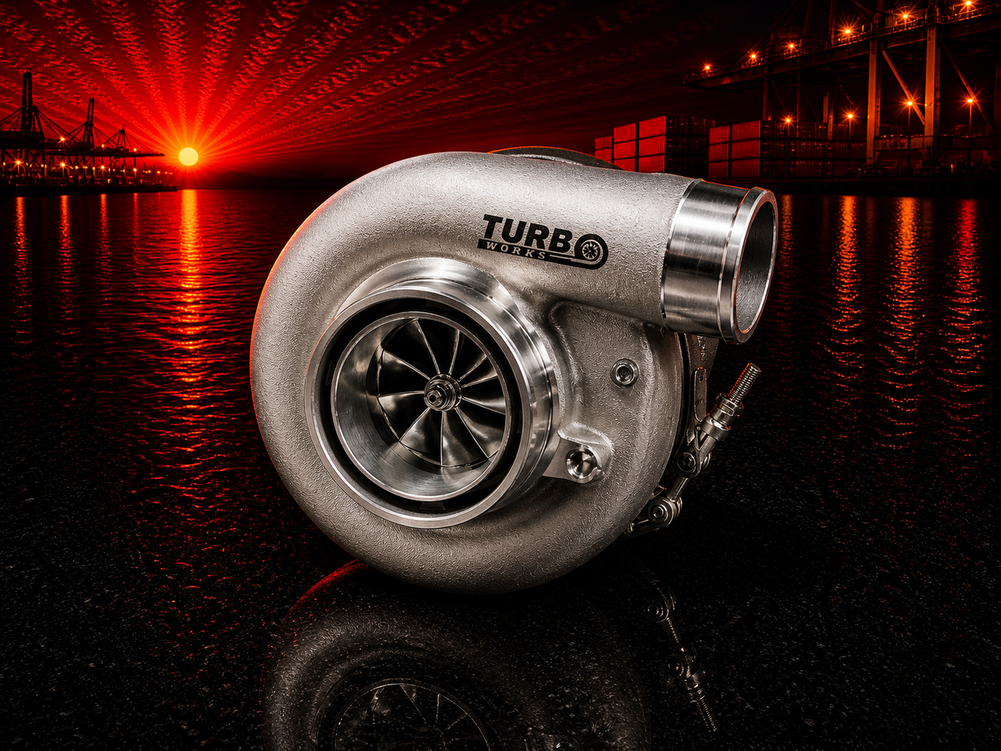 TurboWorks Turbocharger PRO G40-1150 DBB CNC T4 0.85 AR