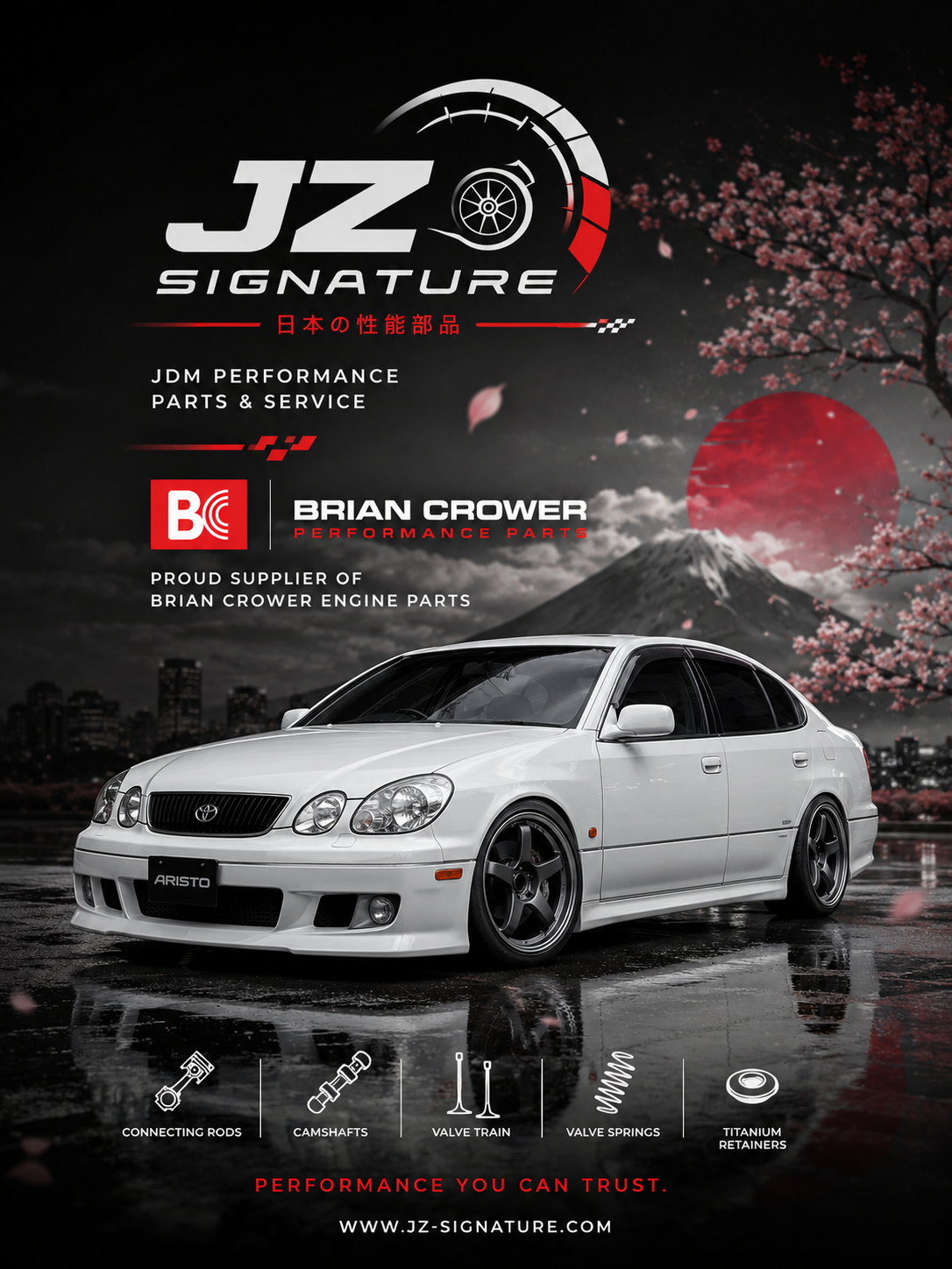 BRIAN CROWER Engine Performance Internals For 1JZ and 2JZ