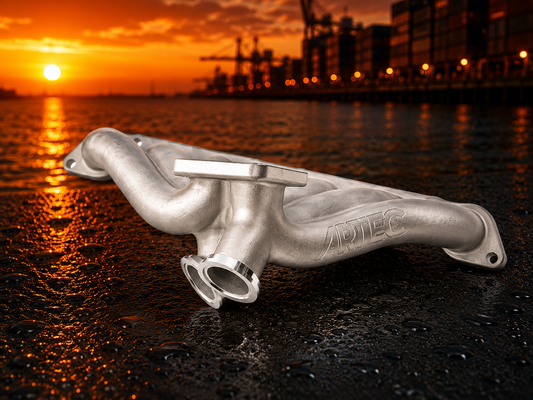 ARTEC Exhaust manifold Toyota 2JZ-GE T4 Twin-Scroll