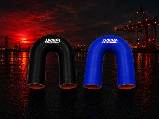 Elbow 180deg TurboWorks Pro Black 25mm - 76mm