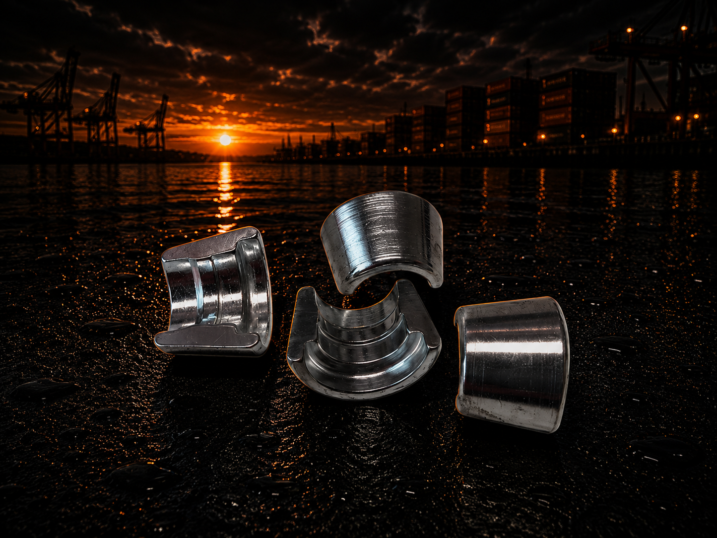 BC2950 - Toyota 2JZ/1JZ/7M Billet Keepers/Locks (fits BC2300 and BC2320)