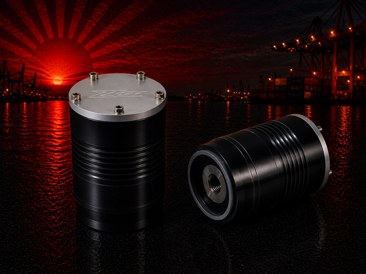 Canton 25-546 Billet Aluminum Spin-On Oil Filter 4-1/4" Tall 3/4"-16 Std. O-Ring
