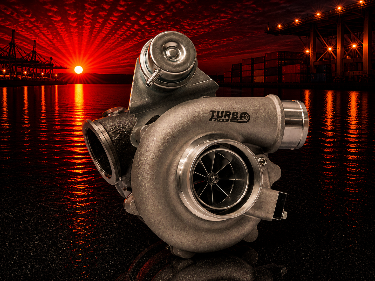 TurboWorks Turbocharger PRO G25-660 Wastegate DBB CNC V-Band 0.72 AR